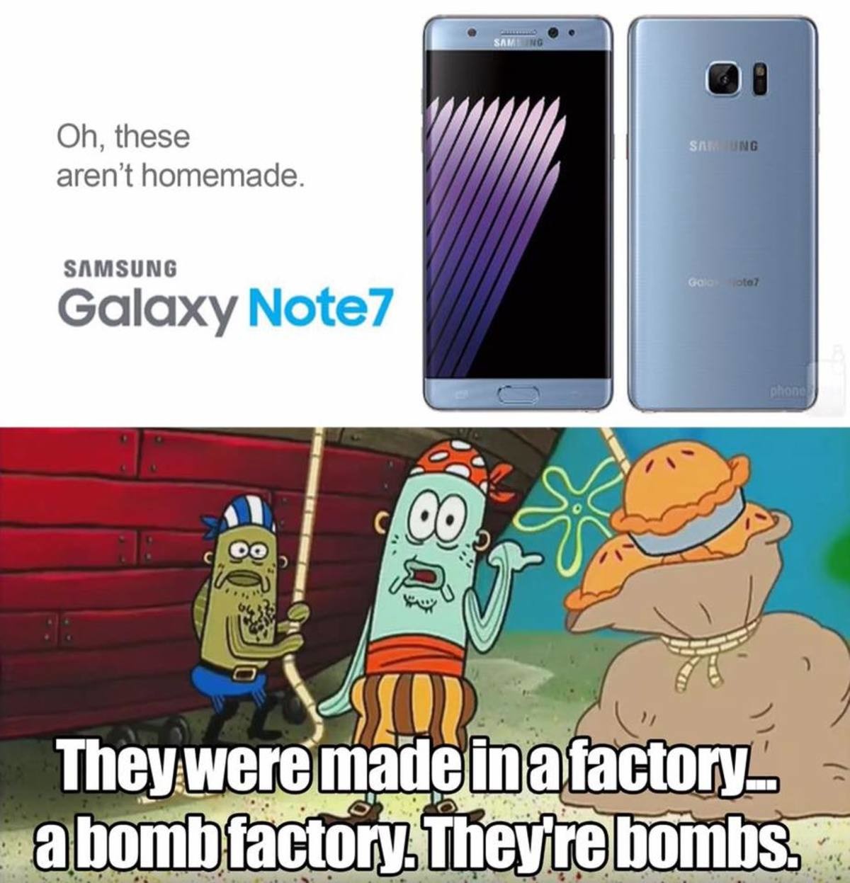 Samsung Note 7 мемы